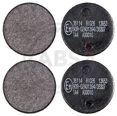 Brake Pad Set, disc parking brake A.B.S. 36114