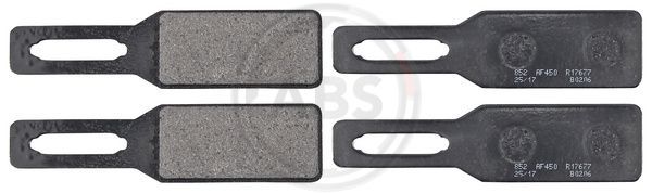 A.B.S. 36117 Brake Pad Set, disc parking brake