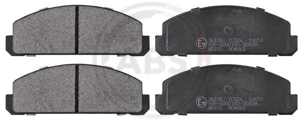 A.B.S. 36120 Brake Pad Set, disc brake