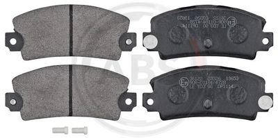 Brake Pad Set, disc brake A.B.S. 36122