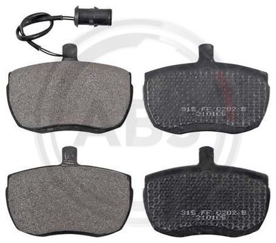 Brake Pad Set, disc brake A.B.S. 36124/1