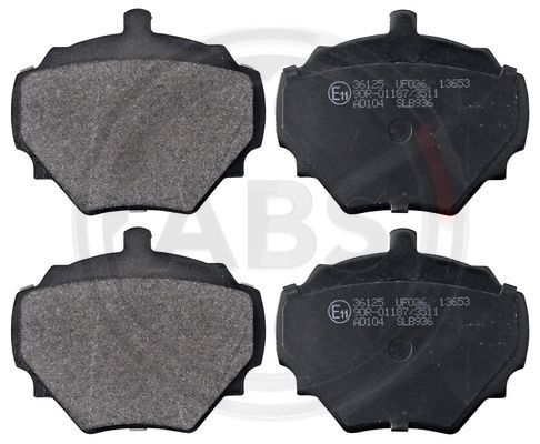 A.B.S. 36125 Brake Pad Set, disc brake