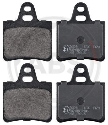 A.B.S. 36129/1 Brake Pad Set, disc brake