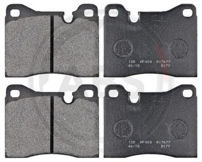 Brake Pad Set, disc brake A.B.S. 36133