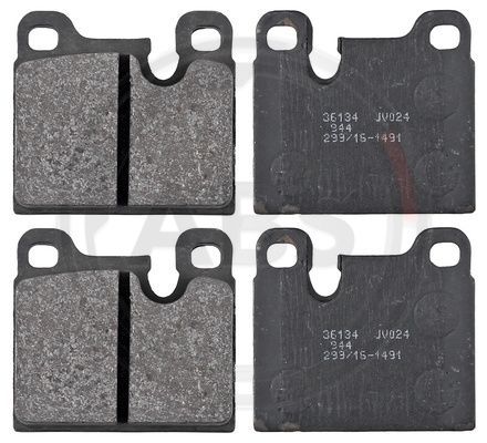 A.B.S. 36134 Brake Pad Set, disc brake