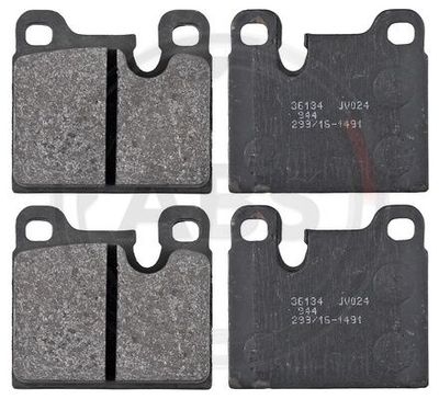 Brake Pad Set, disc brake A.B.S. 36134