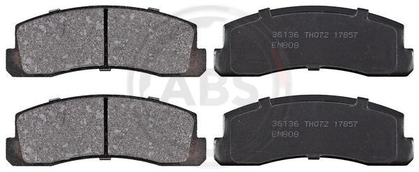 A.B.S. 36136 Brake Pad Set, disc brake