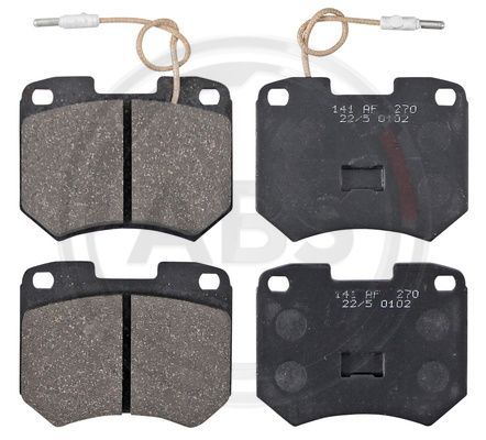 A.B.S. 36137 Brake Pad Set, disc brake