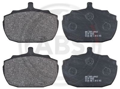 Brake Pad Set, disc brake A.B.S. 36139