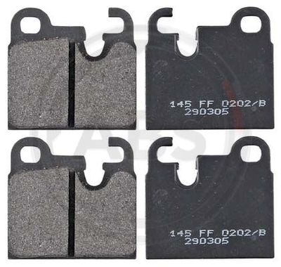 Brake Pad Set, disc brake A.B.S. 36141