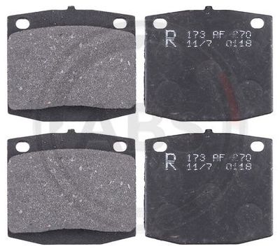 Brake Pad Set, disc brake A.B.S. 36152