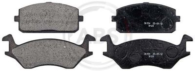 Brake Pad Set, disc brake A.B.S. 36154