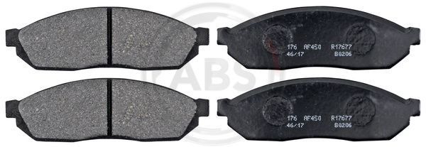 A.B.S. 36156 Brake Pad Set, disc brake