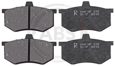 Brake Pad Set, disc brake A.B.S. 36166