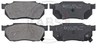 Brake Pad Set, disc brake A.B.S. 36167