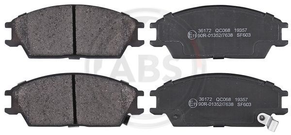 A.B.S. 36172 Brake Pad Set, disc brake