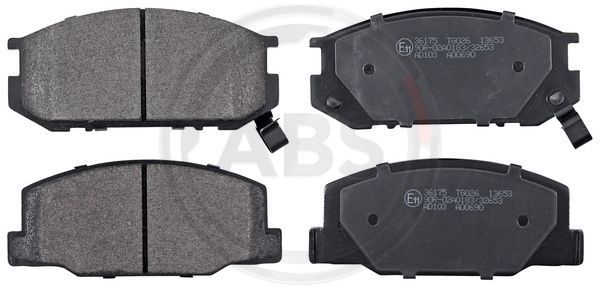 A.B.S. 36175 Brake Pad Set, disc brake
