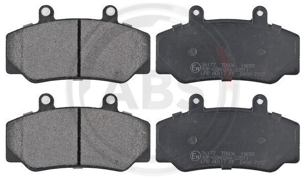 A.B.S. 36177 Brake Pad Set, disc brake