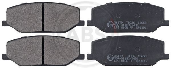 A.B.S. 36179 Brake Pad Set, disc brake