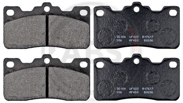 A.B.S. 36184 Brake Pad Set, disc brake