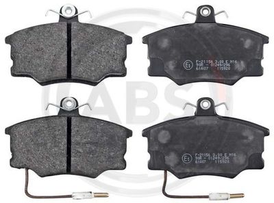 Brake Pad Set, disc brake A.B.S. 36185