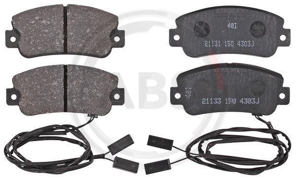 A.B.S. 36186 Brake Pad Set, disc brake