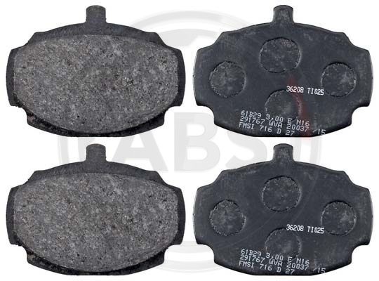 A.B.S. 36208 Brake Pad Set, disc brake