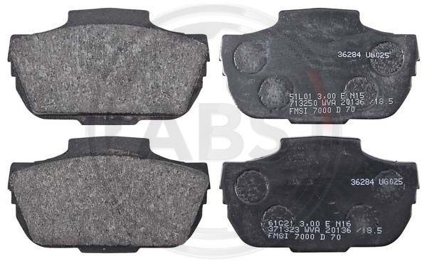 A.B.S. 36284 Brake Pad Set, disc brake