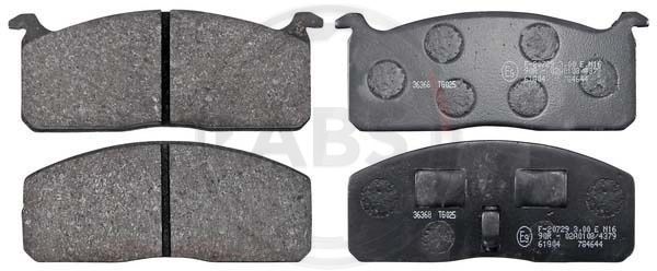 A.B.S. 36368 Brake Pad Set, disc brake