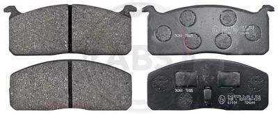 Brake Pad Set, disc brake A.B.S. 36368