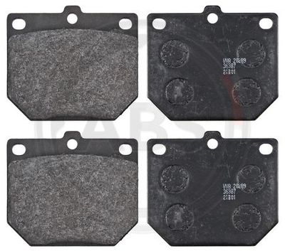 Brake Pad Set, disc brake A.B.S. 36387