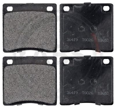 Brake Pad Set, disc brake A.B.S. 36419