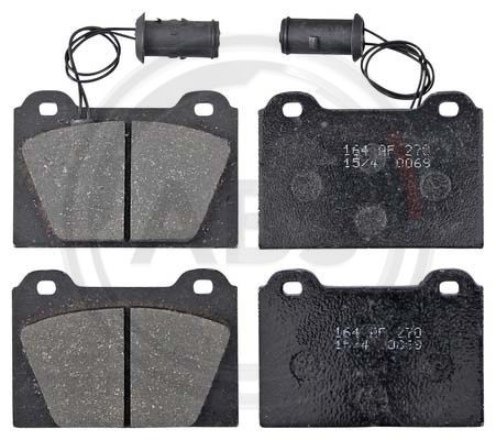 A.B.S. 36444 Brake Pad Set, disc brake