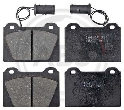 Brake Pad Set, disc brake A.B.S. 36444