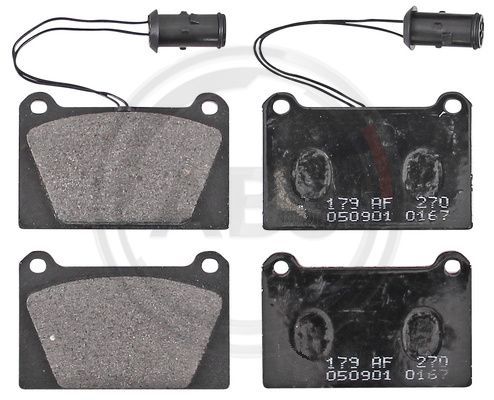 A.B.S. 36449 Brake Pad Set, disc brake
