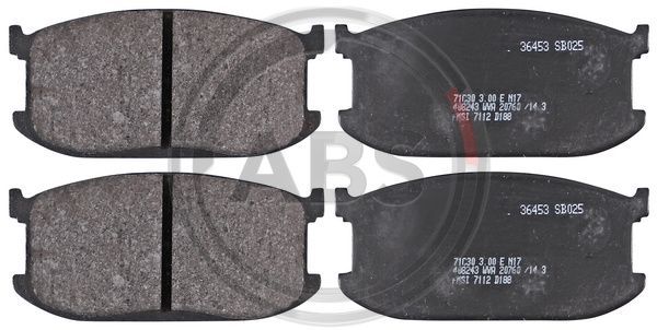 A.B.S. 36453 Brake Pad Set, disc brake