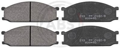 Brake Pad Set, disc brake A.B.S. 36454