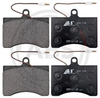 Brake Pad Set, disc brake A.B.S. 36456
