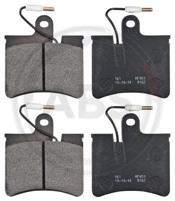Brake Pad Set, disc brake A.B.S. 36464