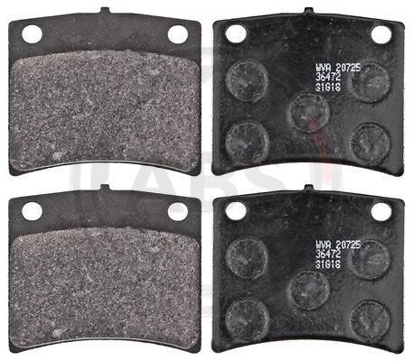 A.B.S. 36472 Brake Pad Set, disc brake