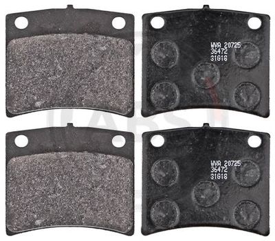 Brake Pad Set, disc brake A.B.S. 36472