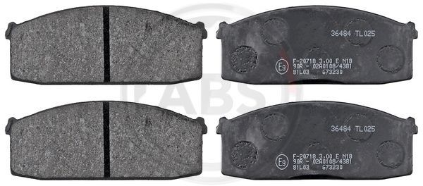 A.B.S. 36484 Brake Pad Set, disc brake