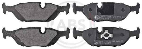 A.B.S. 36489/1 Brake Pad Set, disc brake