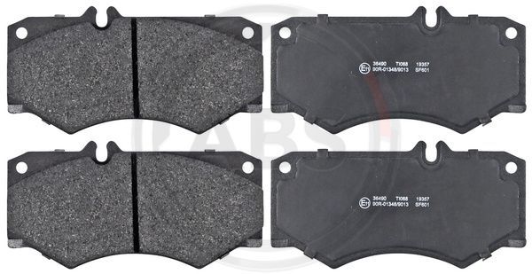 A.B.S. 36490 Brake Pad Set, disc brake