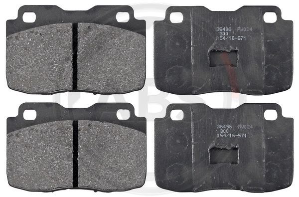 A.B.S. 36496 Brake Pad Set, disc brake