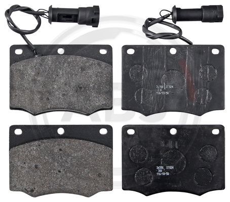 A.B.S. 36506 Brake Pad Set, disc brake