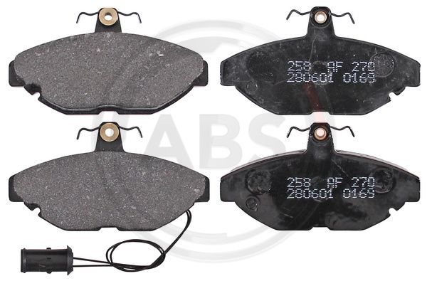 A.B.S. 36513 Brake Pad Set, disc brake