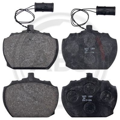 Brake Pad Set, disc brake A.B.S. 36515