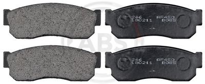 Brake Pad Set, disc brake A.B.S. 36520