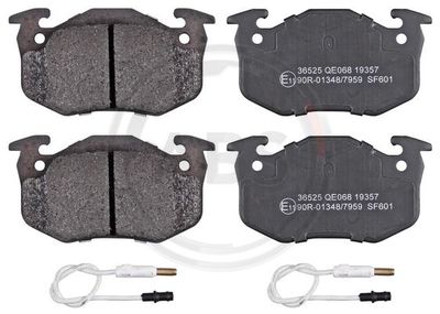 Brake Pad Set, disc brake A.B.S. 36525